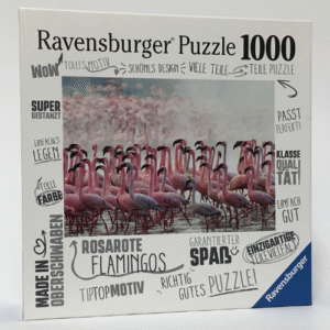 Ravensburger 1000 db - Rózsaszín flamingók